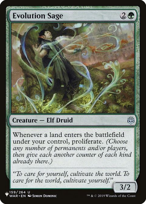 Evolution Sage (WAR-159)