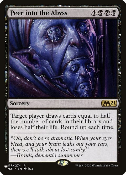 Peer into the Abyss (M21-117)