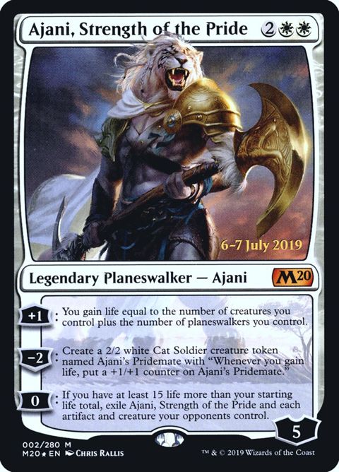 Ajani, Strength of the Pride (2s) - Date Stamped