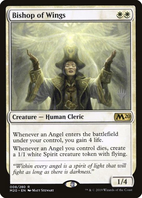 Bishop of Wings (8p) - Planeswalker Stamped