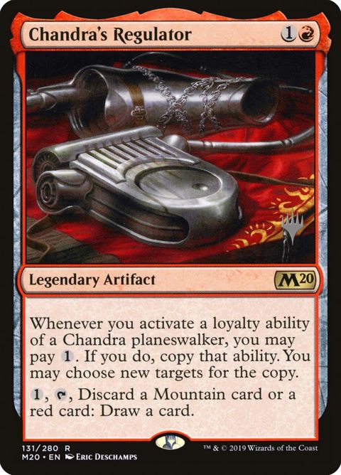 Chandra's Regulator (131p) - Planeswalker Stamped