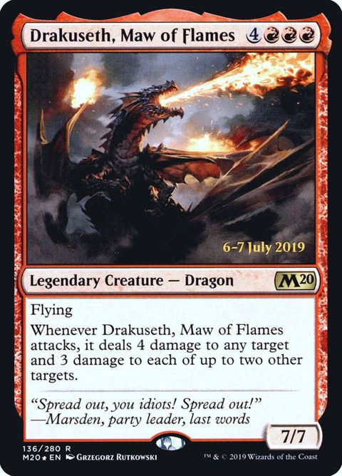 Drakuseth, Maw of Flames (136s) - Date Stamped