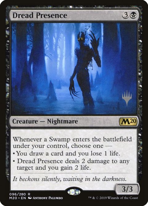 Dread Presence (96p) - Planeswalker Stamped