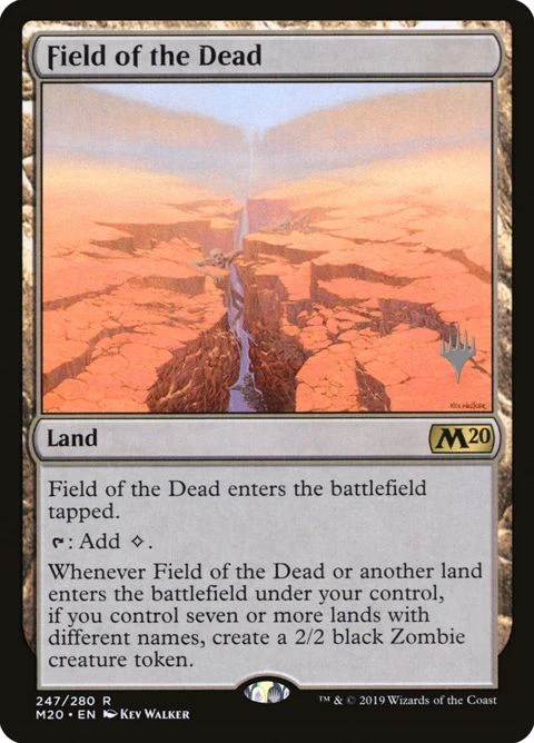 Field of the Dead (247p) - Planeswalker Stamped