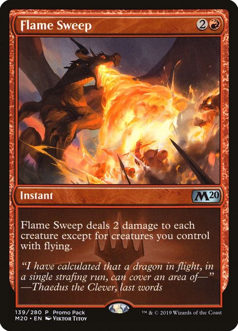 Flame Sweep (139) - Pack Promo