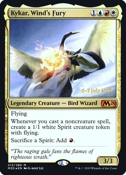 Kykar, Wind's Fury (212s) - Date Stamped