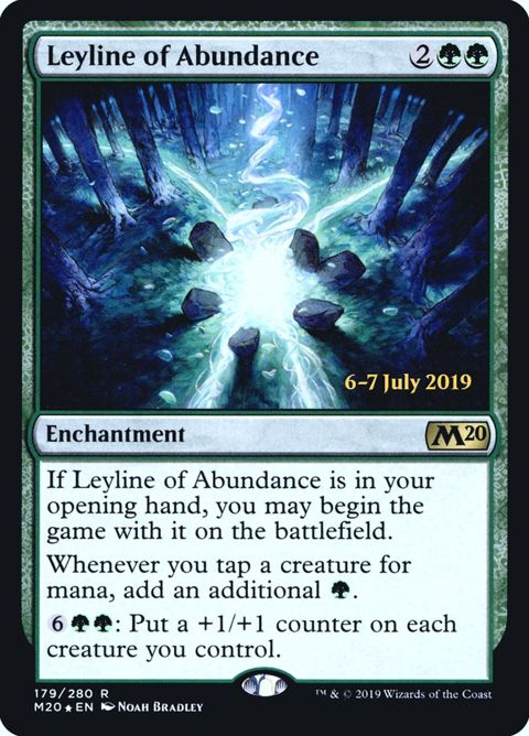 Leyline of Abundance (179s) - Date Stamped