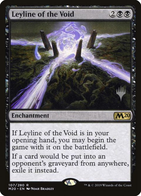 Leyline of the Void (107p) - Planeswalker Stamped