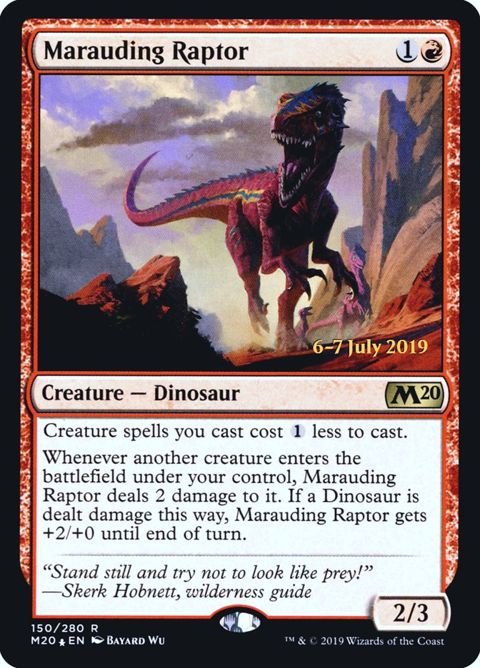 Marauding Raptor (150s) - Date Stamped