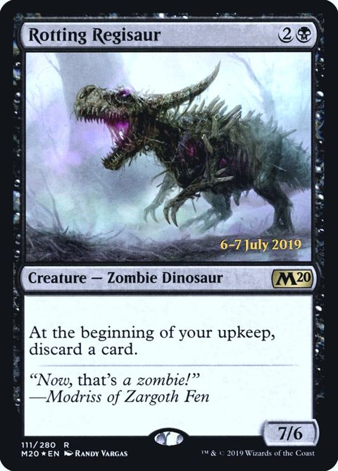Rotting Regisaur (111s) - Date Stamped