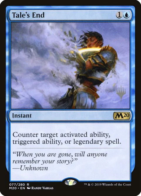 Tale's End (77p) - Planeswalker Stamped