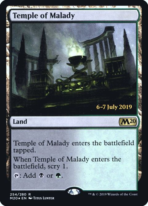 Temple of Malady (254s) - Date Stamped