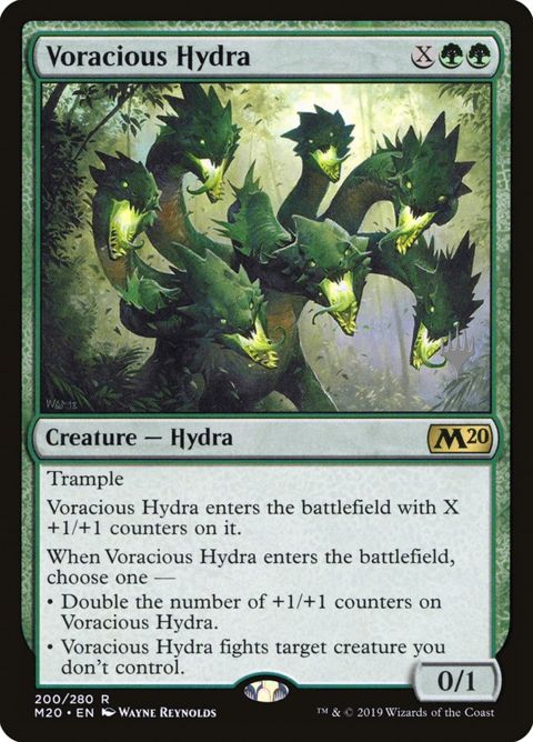 Voracious Hydra (200p) - Planeswalker Stamped