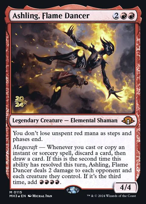 Ashling, Flame Dancer (115s) - Date Stamped