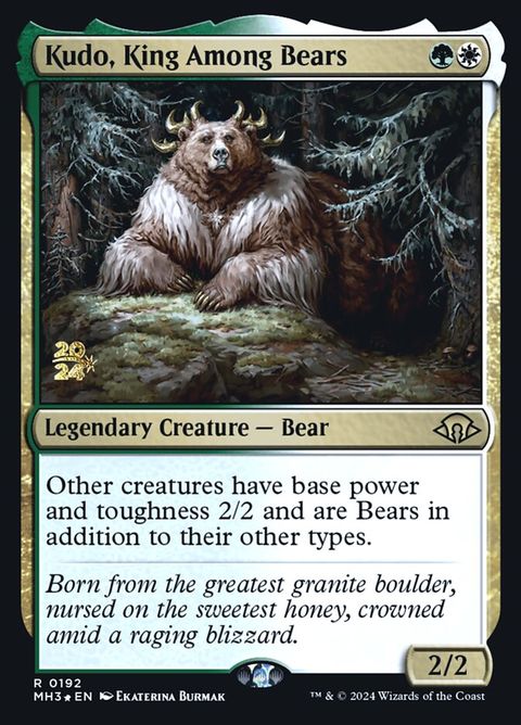 Kudo, King Among Bears (192s) - Date Stamped