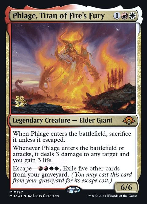 Phlage, Titan of Fire's Fury (197s) - Date Stamped