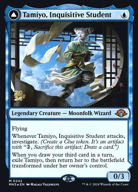 Tamiyo, Inquisitive Student // Tamiyo, Seasoned Scholar (242s) - Date Stamped
