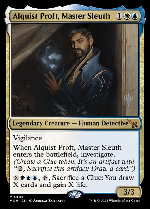 Alquist Proft, Master Sleuth (185p) - Planeswalker Stamped