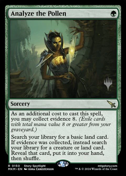Analyze the Pollen (150p) - Planeswalker Stamped