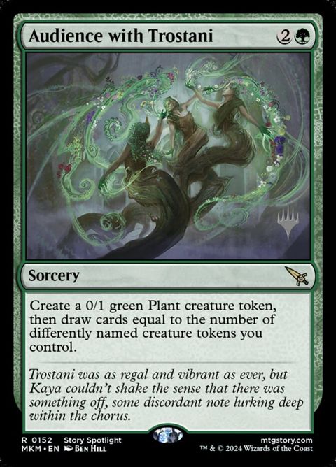 Audience with Trostani (152p) - Planeswalker Stamped