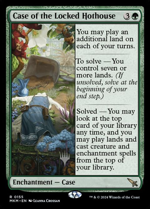 Case of the Locked Hothouse (155p) - Planeswalker Stamped