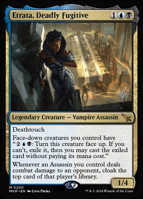 Etrata, Deadly Fugitive (200p) - Planeswalker Stamped