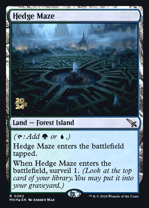 Hedge Maze (262s) - Date Stamped