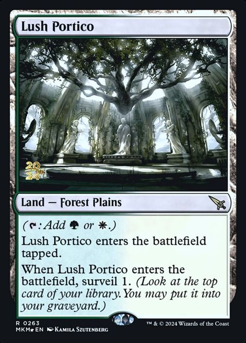 Lush Portico (263s) - Date Stamped