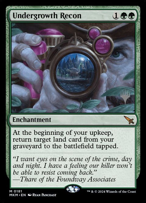 Undergrowth Recon (181p) - Planeswalker Stamped
