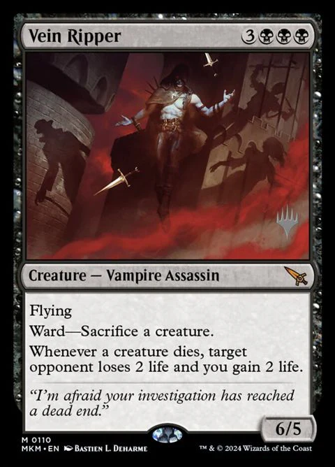 Vein Ripper (110p) - Planeswalker Stamped