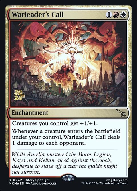Warleader's Call (242s) - Date Stamped