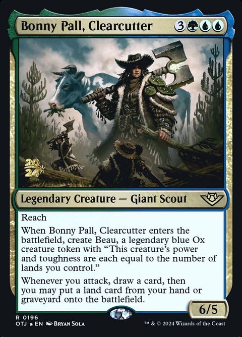 Bonny Pall, Clearcutter (196s) - Date Stamped