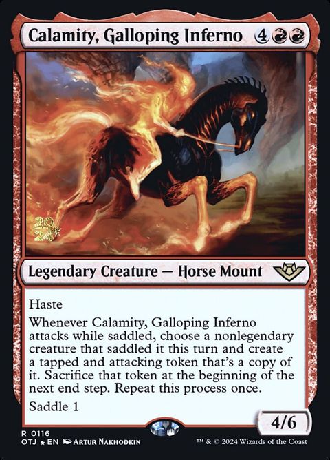 Calamity, Galloping Inferno (116s) - Date Stamped