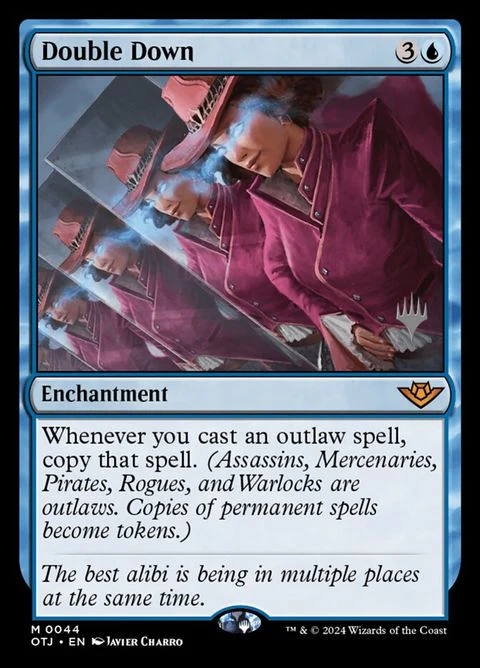 Double Down (44p) - Planeswalker Stamped