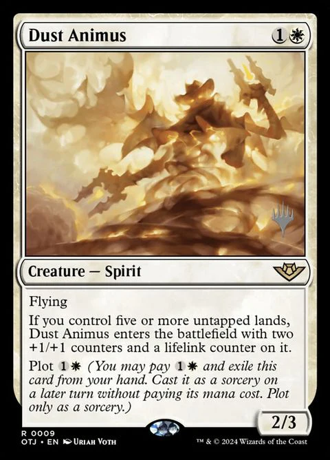 Dust Animus (9p) - Planeswalker Stamped