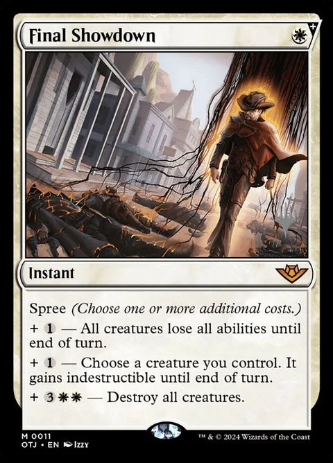 Final Showdown (11p) - Planeswalker Stamped