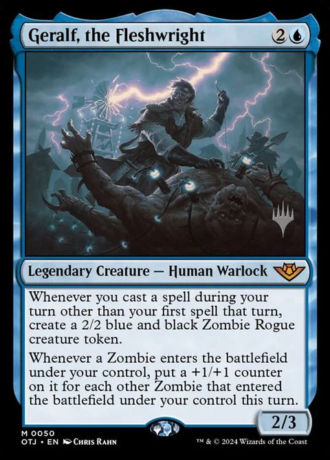 Geralf, the Fleshwright (50p) - Planeswalker Stamped