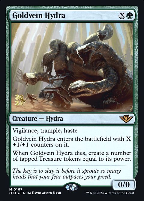 Goldvein Hydra (167s) - Date Stamped