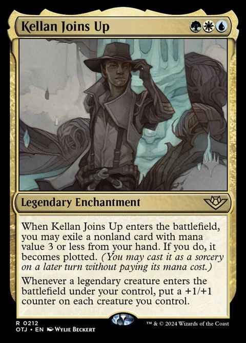 Kellan Joins Up (212p) - Planeswalker Stamped