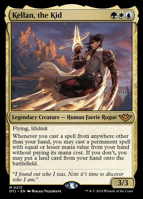 Kellan, the Kid (213p) - Planeswalker Stamped