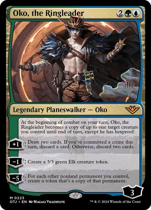 Oko, the Ringleader (223p) - Planeswalker Stamped