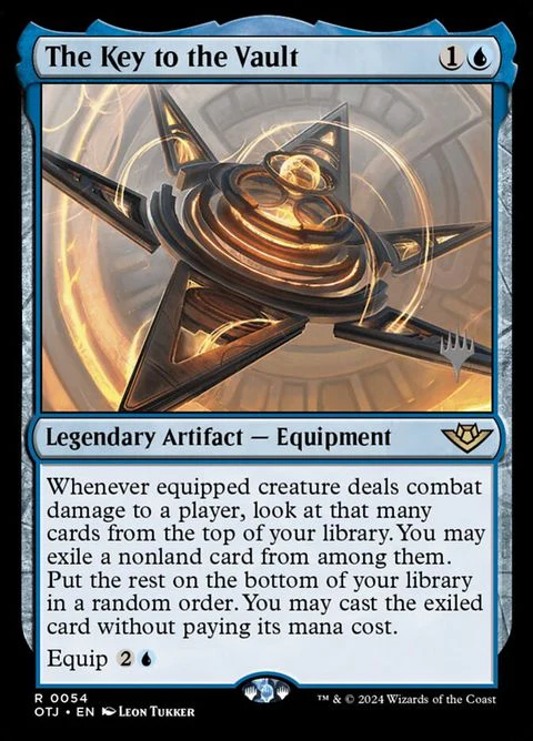 The Key to the Vault (54p) - Planeswalker Stamped