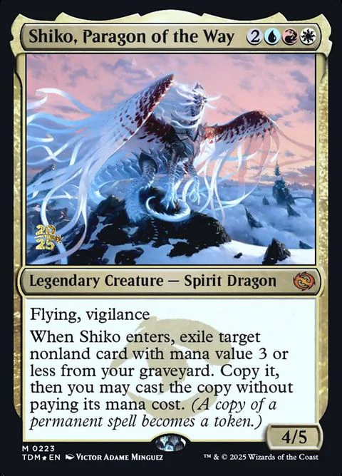 Shiko, Paragon of the Way (223s) - Date Stamped