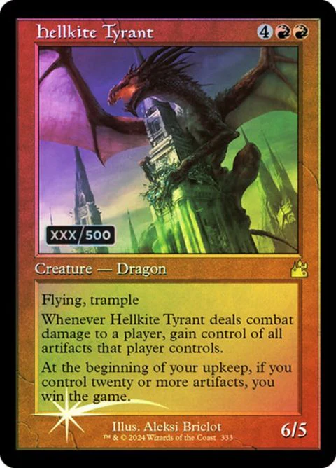 Hellkite Tyrant (333) - Serialized