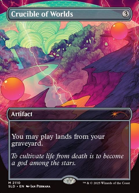 Crucible of Worlds (2110) - Galaxy Foil
