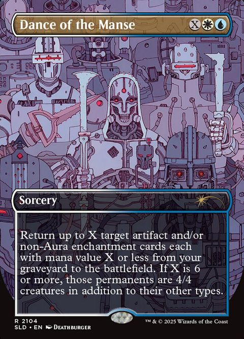 Dance of the Manse (2104) - Galaxy Foil