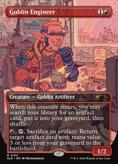 Goblin Engineer (2103) - Galaxy Foil