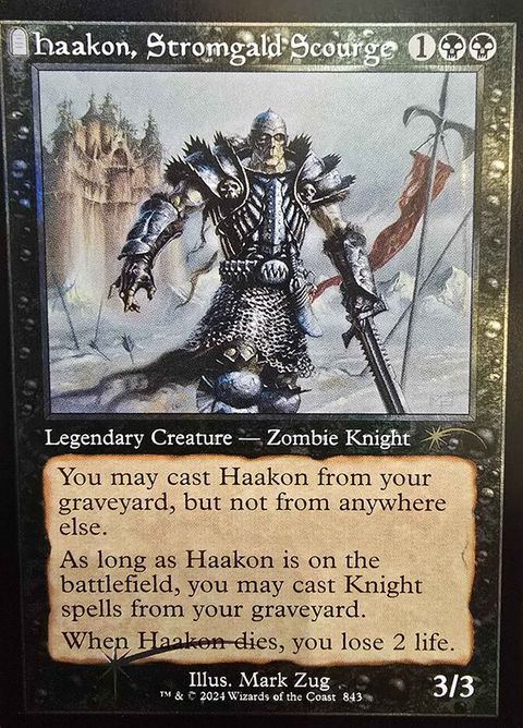 Haakon, Stromgald Scourge (843)