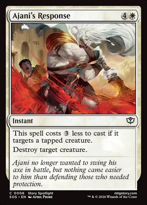 Ajani's Response (6)