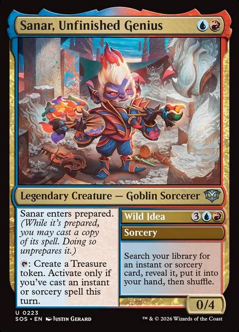 Sanar, Unfinished Genius // Wild Idea (223)
